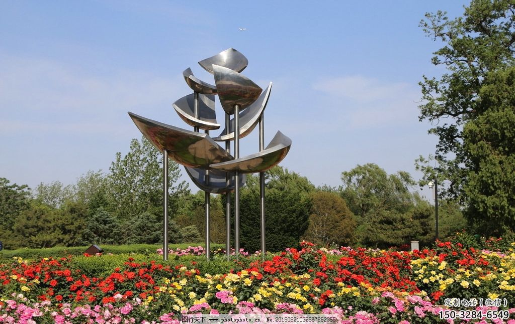 抽象月季花雕塑 哑光花卉雕塑 室内花朵雕塑 抽象月季花雕塑 哑光花卉雕塑 室内花朵雕塑