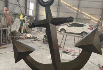 船锚雕塑 欧式步行街码头雕塑 大型雕塑