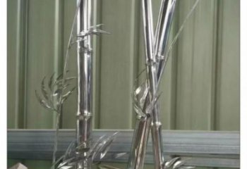 竹叶雕塑 景观校园竹类雕塑 商业街植物雕塑