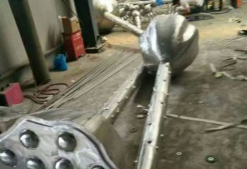 步行街莲藕雕塑 游乐场莲科雕塑 铸造雕塑