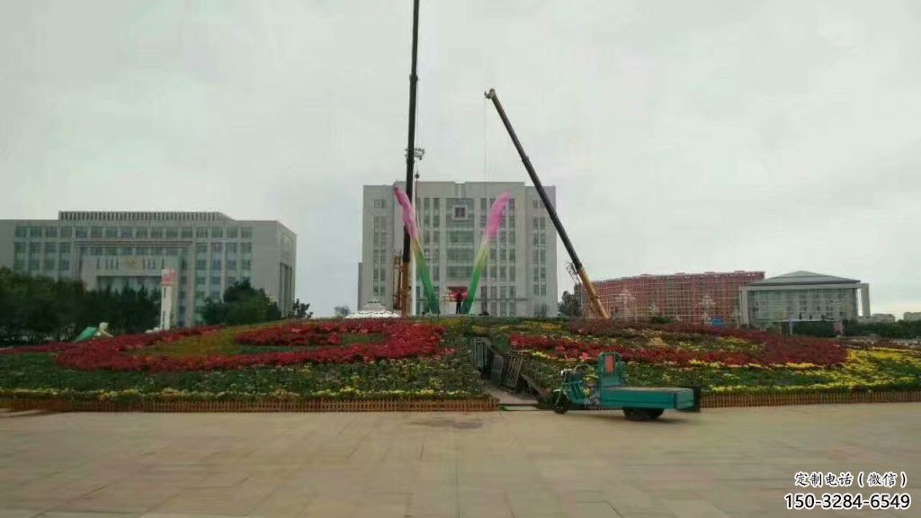 烤漆兰花雕塑 钢管玉兰花雕塑 室内雕塑 烤漆兰花雕塑 钢管玉兰花雕塑 室内雕塑