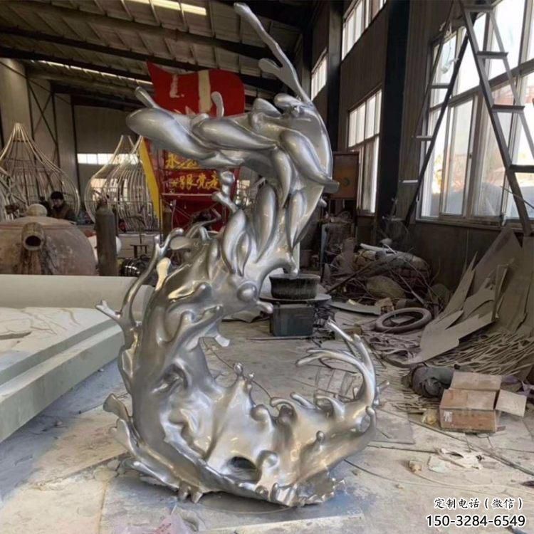 抽象水花雕塑 哑光水景雕塑 室内雕塑 抽象水花雕塑 哑光水景雕塑 室内雕塑