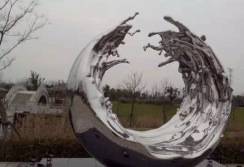 锻造水花雕塑 景观雕塑 户外水景雕塑