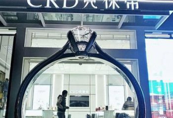 戒指拱门雕塑，形象美陈摆件，不锈钢景观拱门雕塑