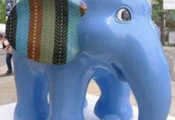 大象雕塑订做供需，景区雕塑，烤漆彩绘大象雕塑定价