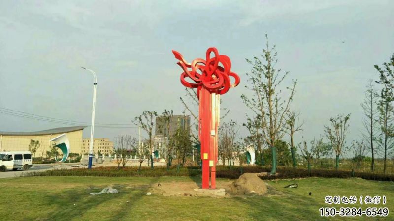 政府中国结雕塑 政府中国结雕塑