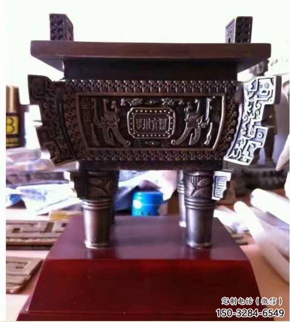 事业单位青铜鼎雕塑制作 事业单位青铜鼎雕塑制作