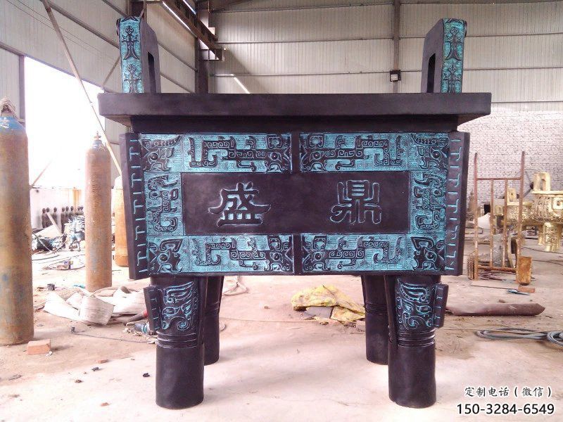 鼎盛-司母戊鼎雕塑-铸铜鼎雕塑 鼎盛-司母戊鼎雕塑-铸铜鼎雕塑