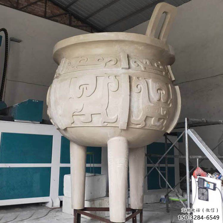 三足圆鼎雕塑磨具 三足圆鼎雕塑磨具