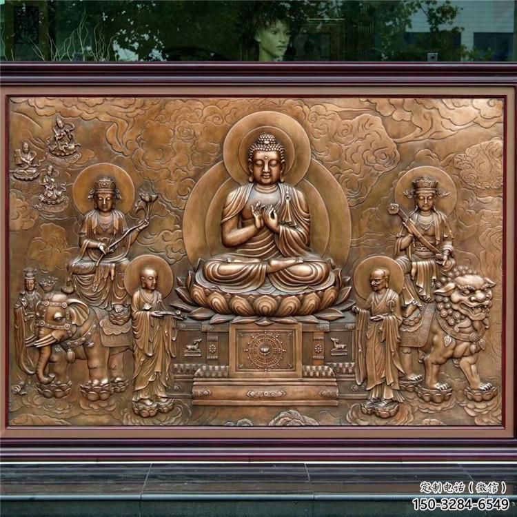 景观浮雕供求，黄铜构件，铸铜佛像浮雕厂家