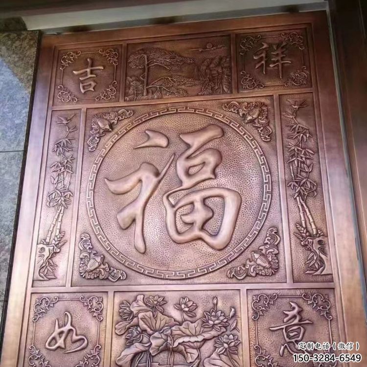 浮雕定制厂家，欧式风格，福字浮雕供给