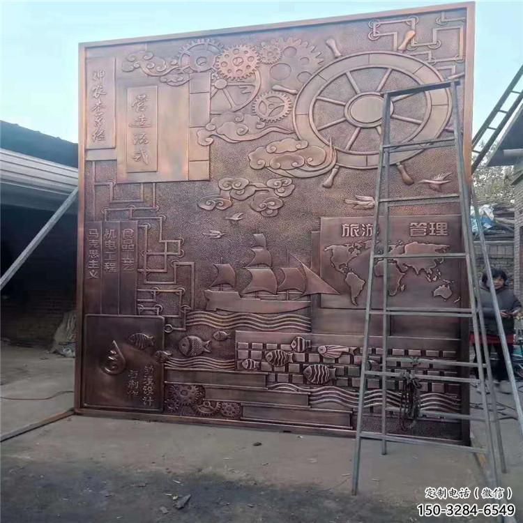 金属浮雕批发厂家，街头艺术，公园浮雕厂家展品