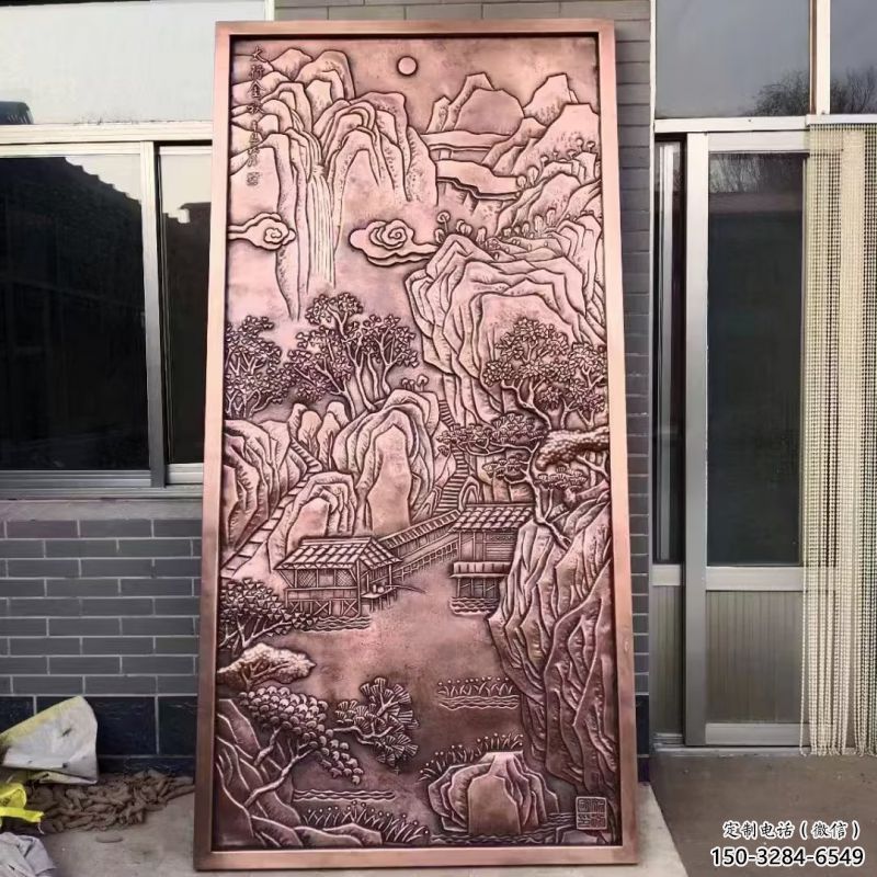 景观浮雕选用，景区案例，铸铜浮雕制造商