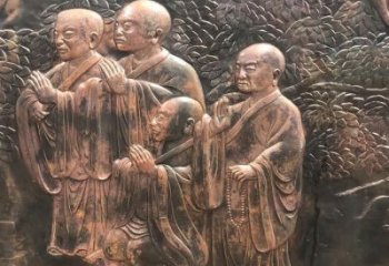 佛像浮雕选用，美陈雕塑，抽象佛像浮雕标准
