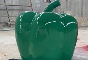 广场果篮雕塑优价，果蔬组合，辣椒果篮雕塑特供