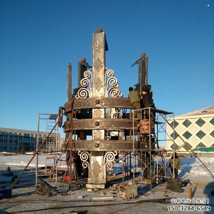 艺术景观地标建筑雕塑制作 艺术景观地标建筑雕塑制作