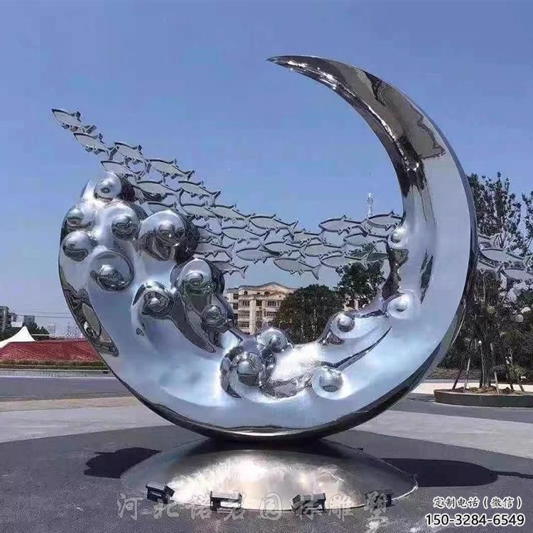 宣传主题雕塑生产厂，艺术形象标识，地标美陈雕塑