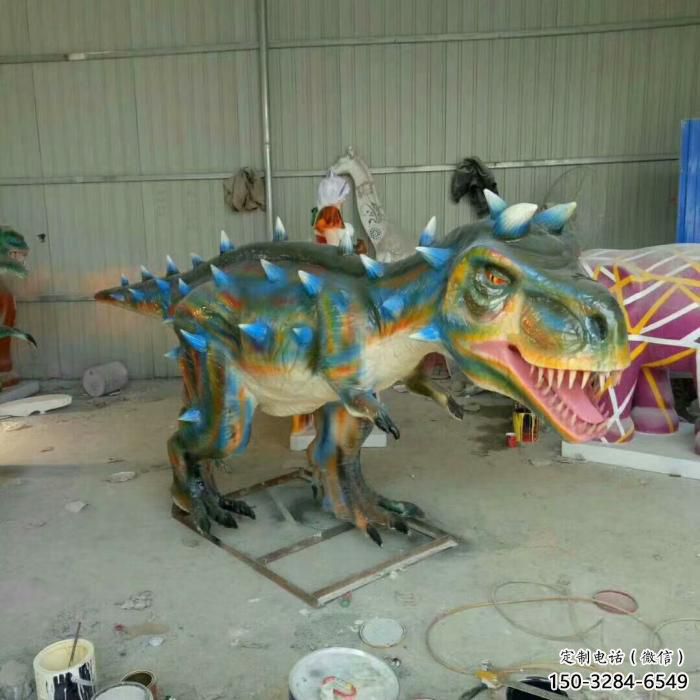 广场恐龙雕塑