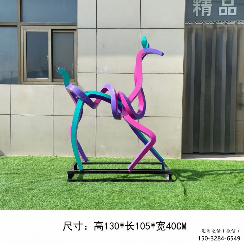 镂空小鹿雕塑 镂空小鹿雕塑