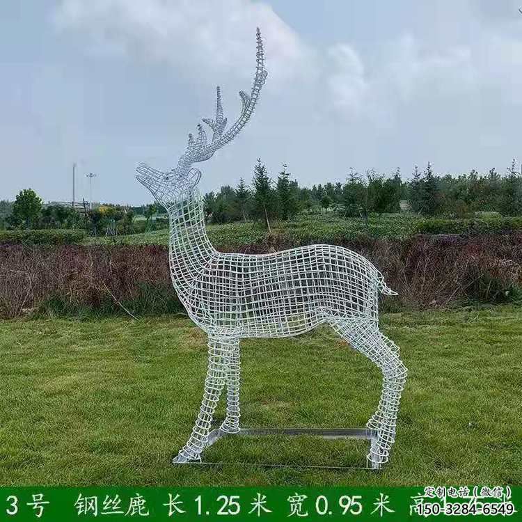 广场梅花鹿雕塑供求，露天雕塑，灯光梅花鹿雕塑标准