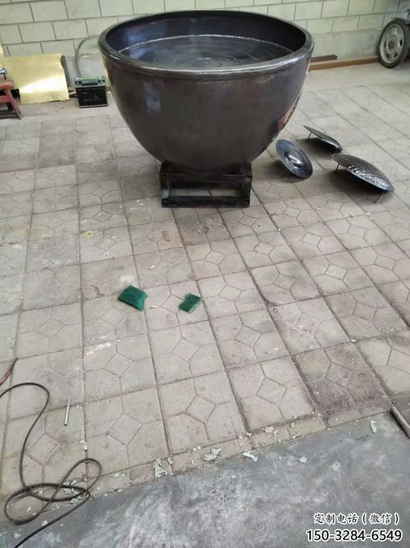 生产制作铁缸雕塑 生产制作铁缸雕塑
