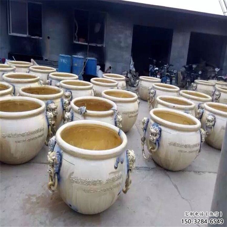 铁缸雕塑制作中 铁缸雕塑制作中