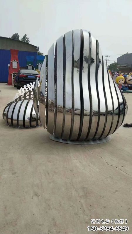 大型坐凳雕塑，锻造景观雕塑，镜面工艺