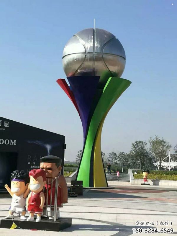 地球仪雕塑精品，景观雕塑，不锈钢手托地球仪雕塑生产商