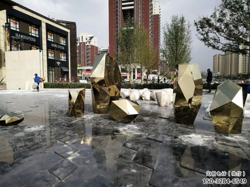 房地产石块雕塑 房地产石块雕塑