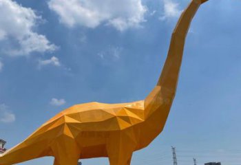 广场恐龙雕塑制作，广场系列，烤漆恐龙雕塑定价