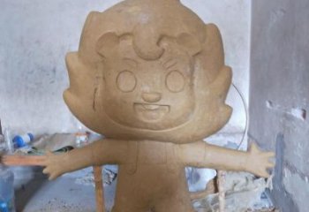 玻璃钢卡通狮子雕塑磨具