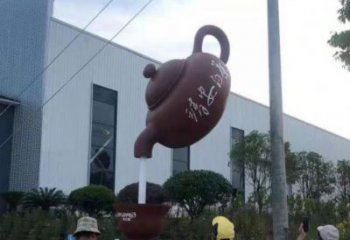风景区天壶摆件雕塑-园林装饰-标示天壶雕塑工厂