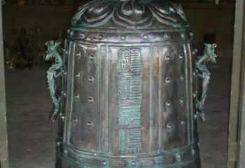 盘龙铜钟景观铜雕塑