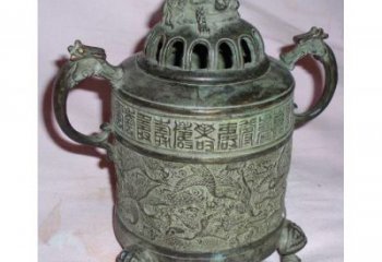 古法博山炉铜雕塑