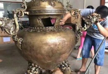 制作博山炉铜雕塑