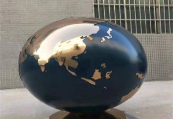 地球雕塑特供，艺术雕塑，不锈钢地球雕塑厂家优选