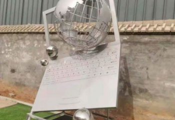 地球仪雕塑服务商，景观雕塑，笔记本地球仪雕塑选定