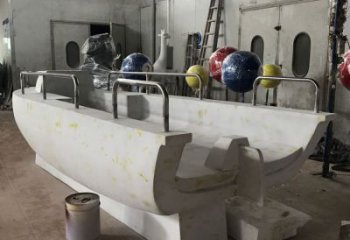 轮船雕塑摆件通用，水景雕塑，不锈钢轮船雕塑厂