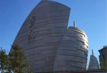扬帆远航雕塑制造商，户外摆放，不锈钢扬帆远航雕塑厂家