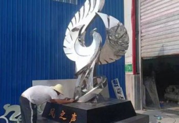 凤凰雕塑制作厂家，城市雕塑，不锈钢凤凰雕塑生产
