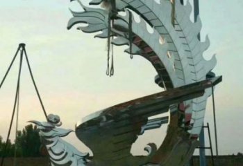 景观凤凰雕塑供求，美陈雕塑，艺术不锈钢凤凰雕塑优选