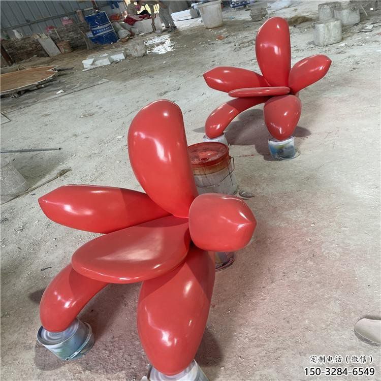 梧桐花雕塑优选，城市装饰，仿真梧桐花雕塑定做厂家