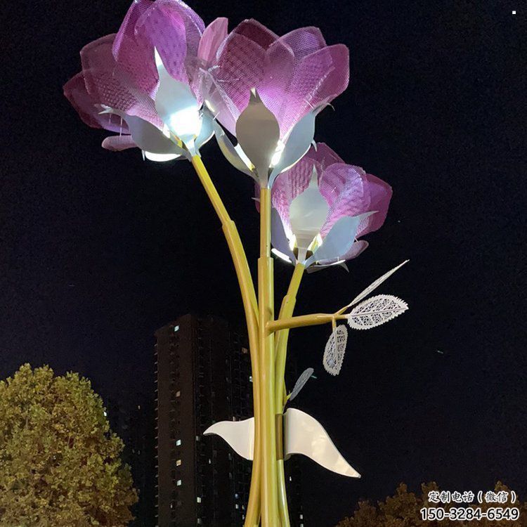 商场紫丁香雕塑展品，景观概念，景观紫丁香雕塑优选