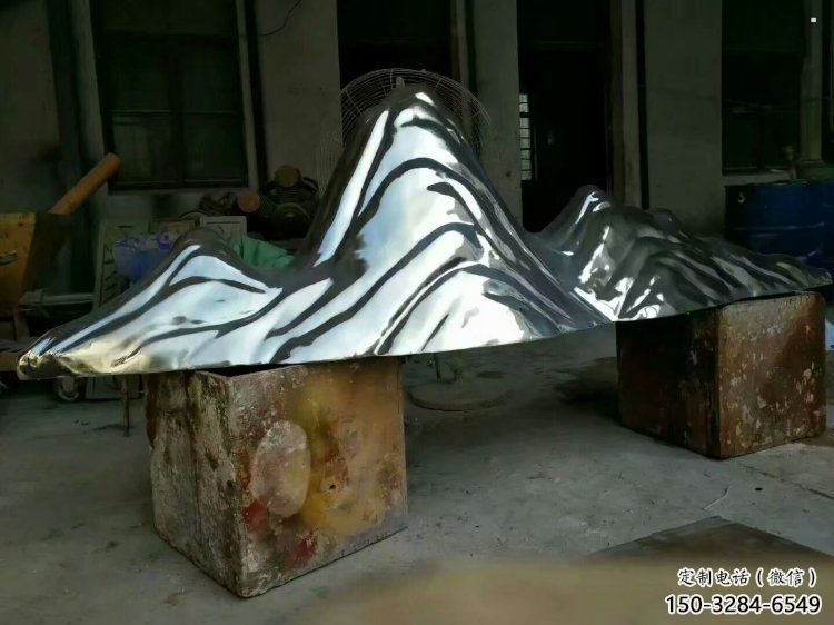 饭店假山雕塑，镀金欧式雕塑，镀金工艺