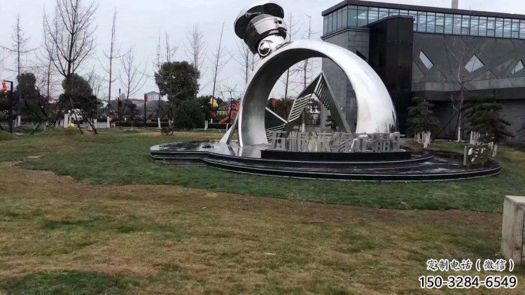 商业街戒指雕塑 商业街戒指雕塑
