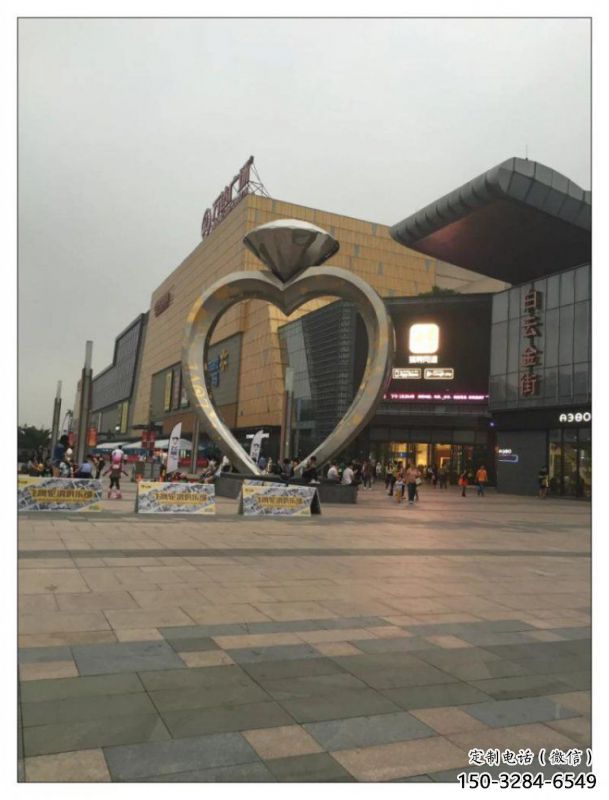 住宅小区戒指雕塑 住宅小区戒指雕塑