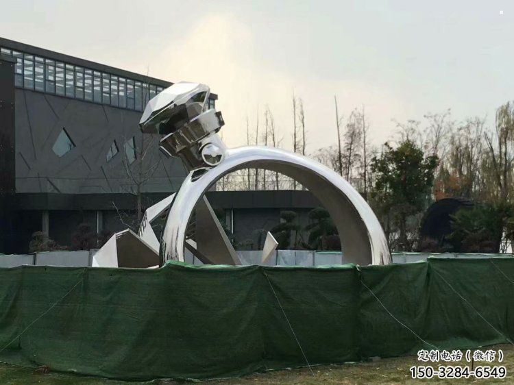 喷漆指环雕塑 喷漆指环雕塑