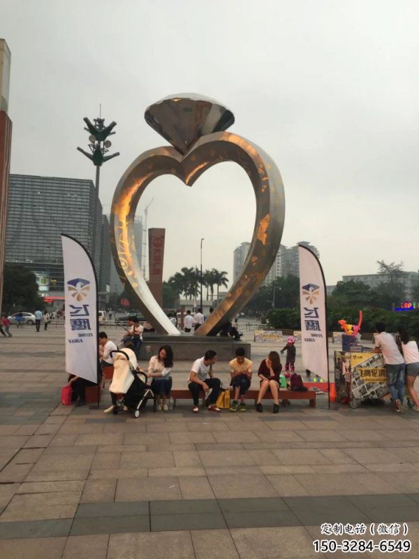 指环雕塑 指环雕塑