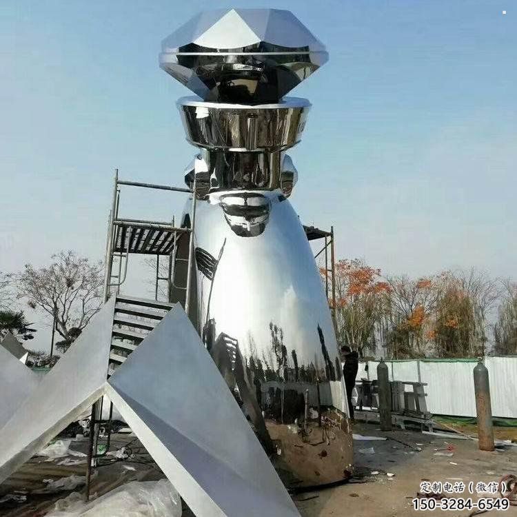哑光指环雕塑 哑光指环雕塑