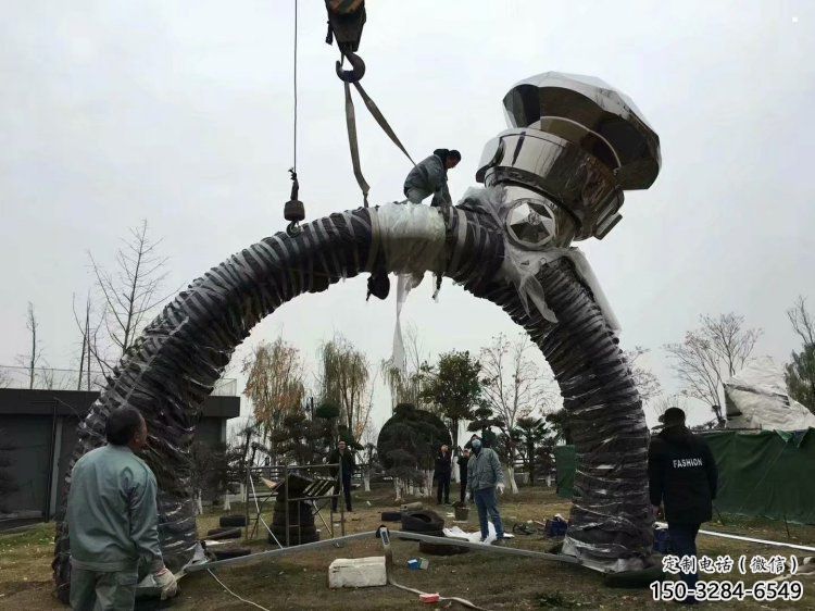 现代指环雕塑 现代指环雕塑